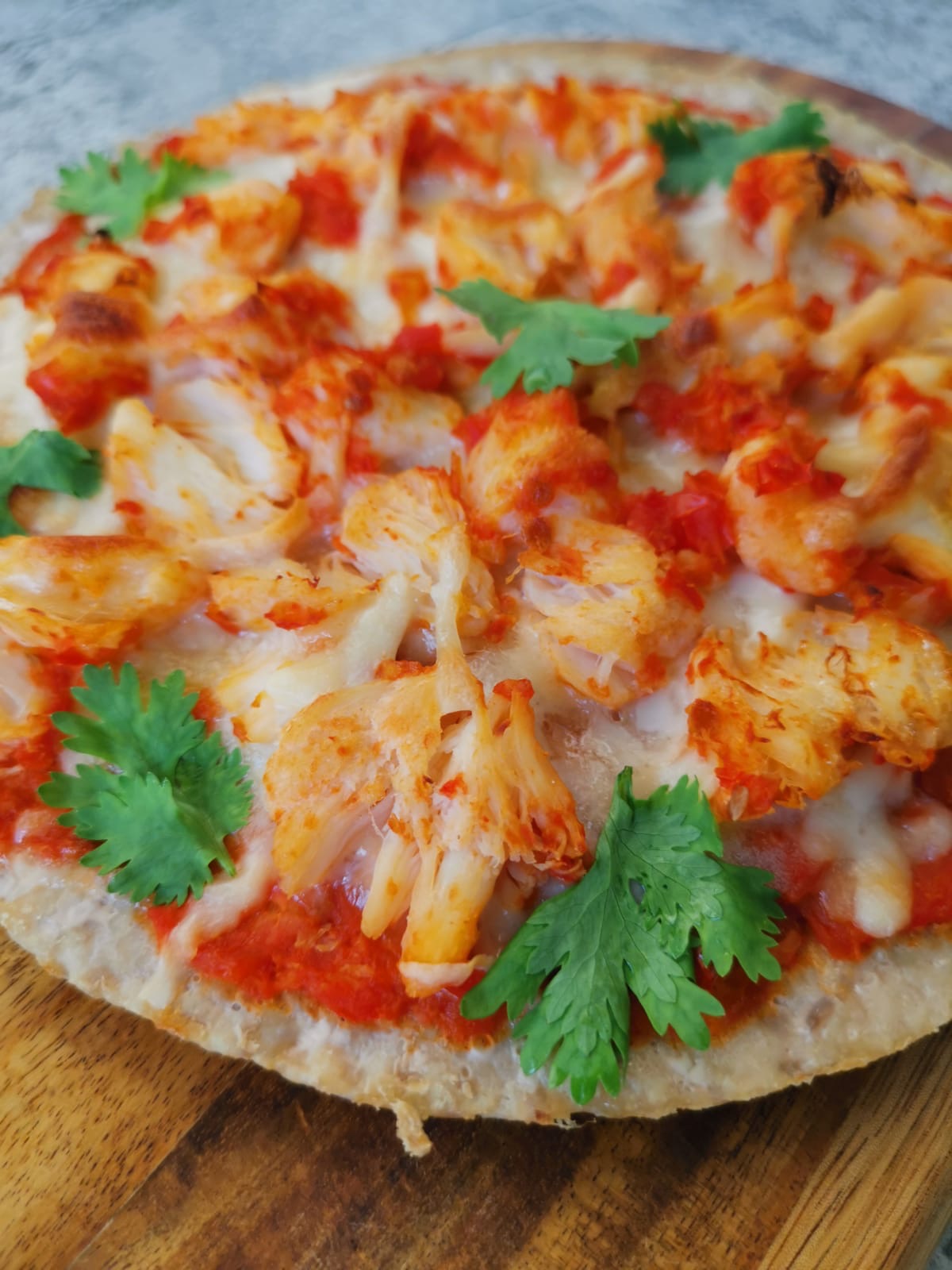 CHILLI CRAB MEATZZA