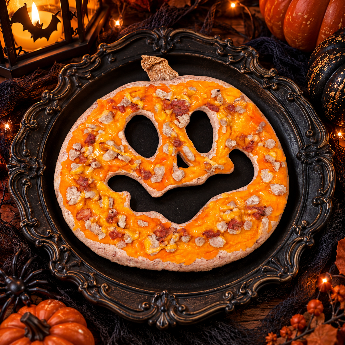 HOWL-O-WEEN JACK-O-MEATZZA