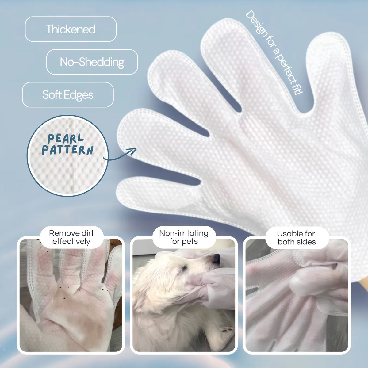 FOR FURRY Friends Spa Gloves
