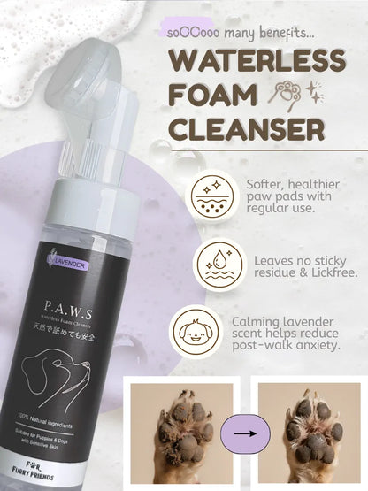 P.A.W.S Waterless Foam Cleanser - Unscented