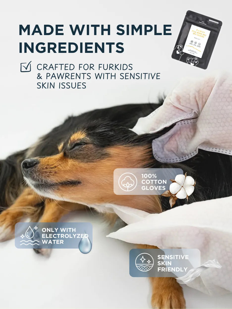 FOR FURRY Friends Spa Gloves