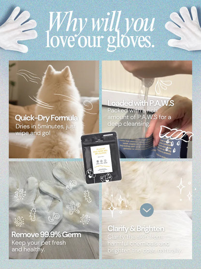 FOR FURRY Friends Spa Gloves