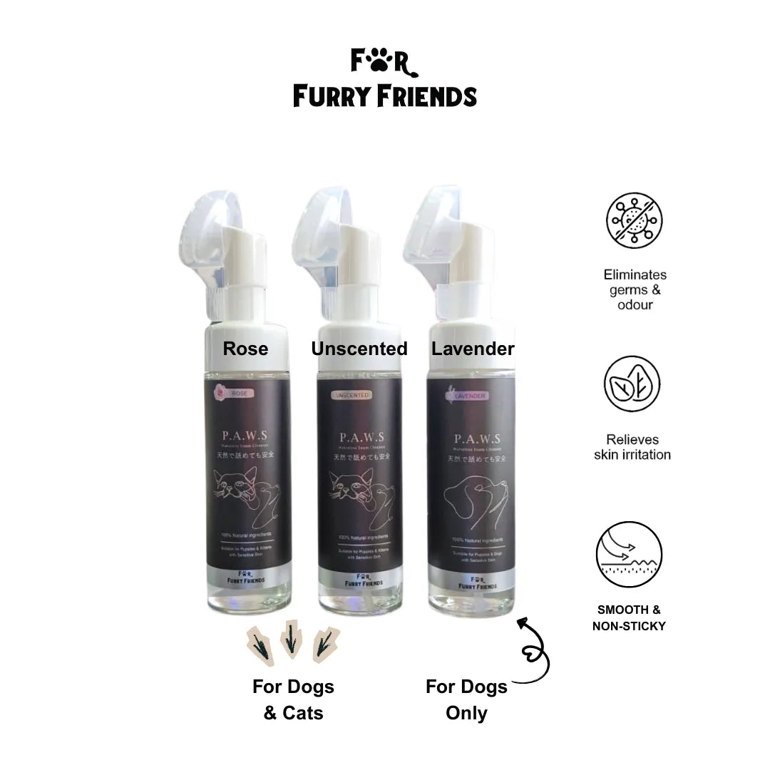 P.A.W.S Waterless Foam Cleanser - Unscented
