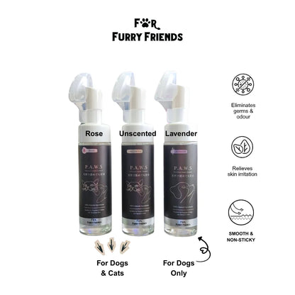 P.A.W.S Waterless Foam Cleanser - Unscented