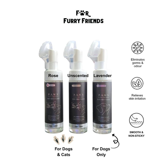 P.A.W.S Waterless Foam Cleanser - Unscented