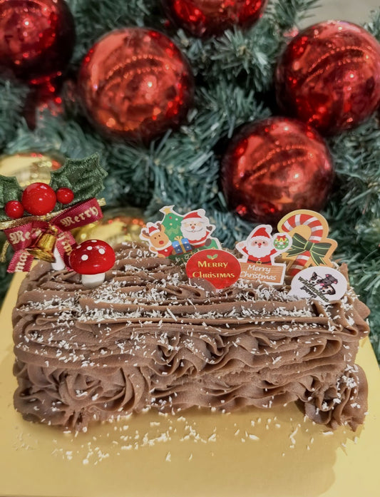 Christmas Log Cake