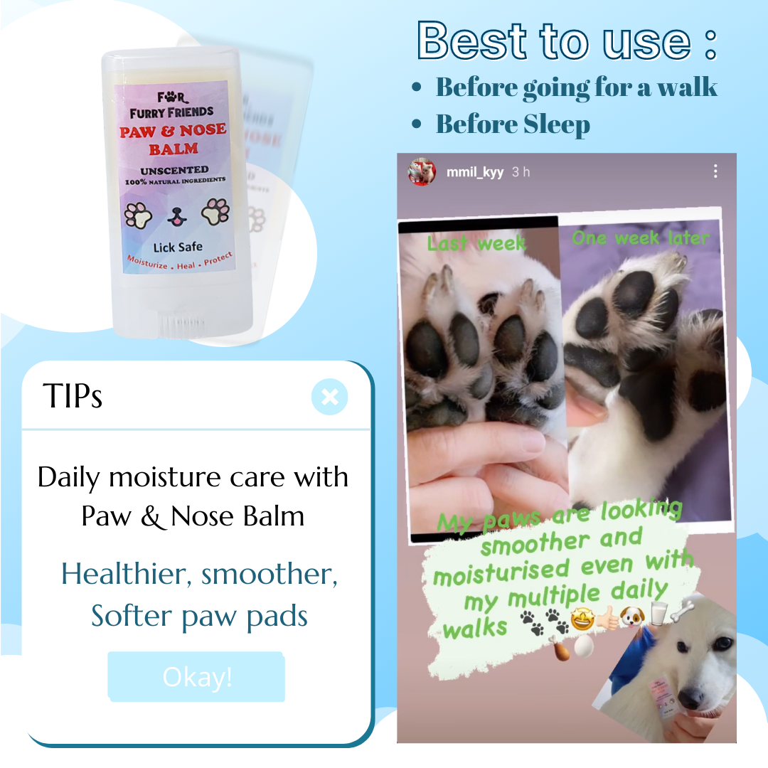 FOR FURRY FRIENDS Paw & Nose Balm