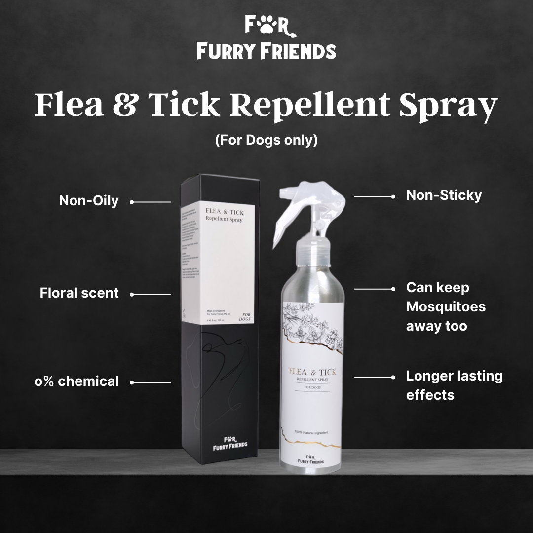 FOR FURRY FRIENDS Flea & Tick Repellent Spray (For Dogs Only)
