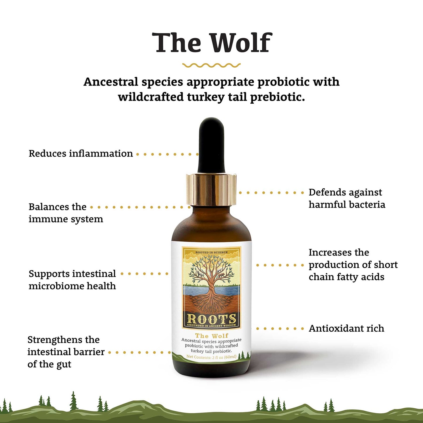 ADORED BEAST ROOTS The Wolf (Species Appropriate Probiotic) 60ml